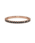 14K Rose gold_Black Diamond
