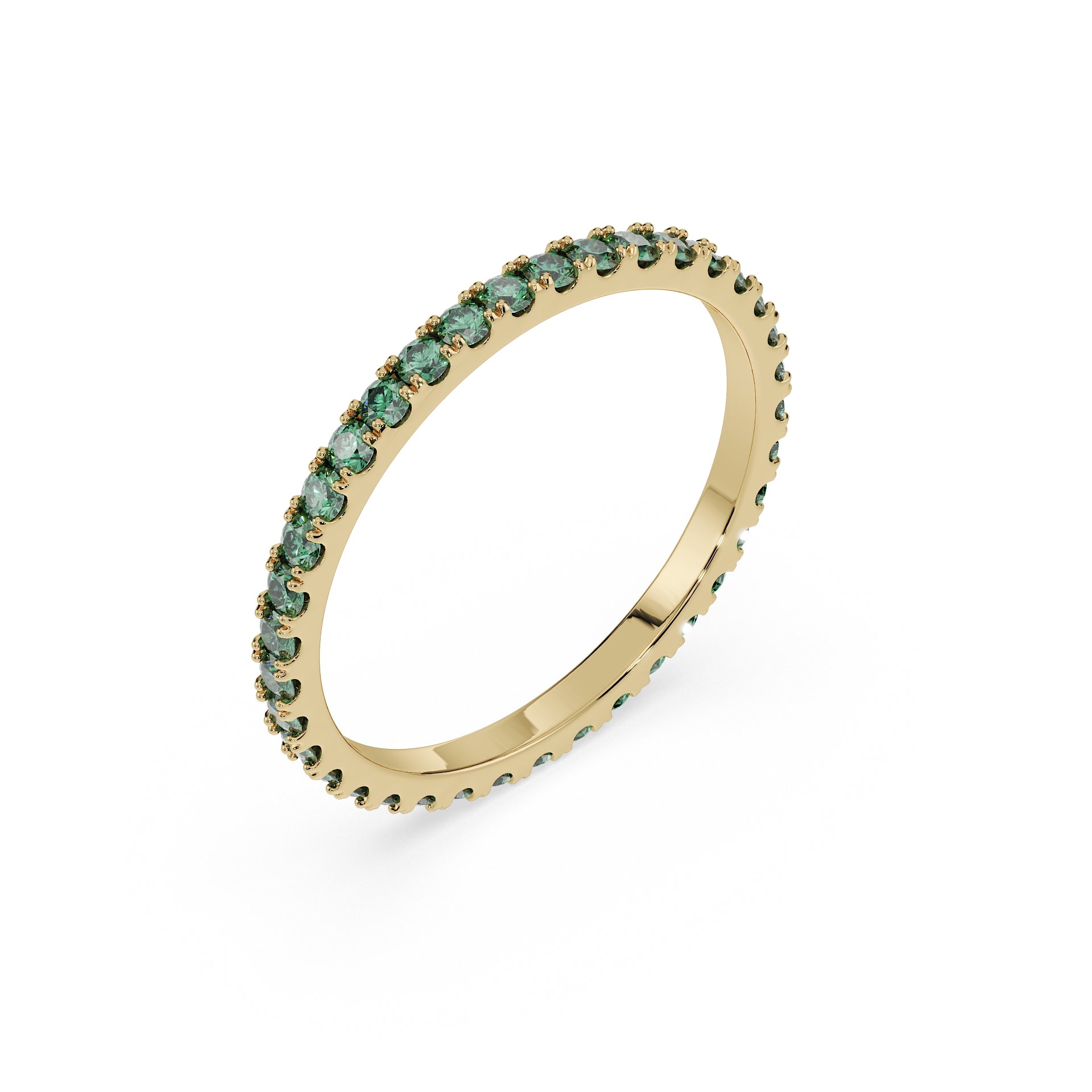 Small Full Eternity Diamond Ring