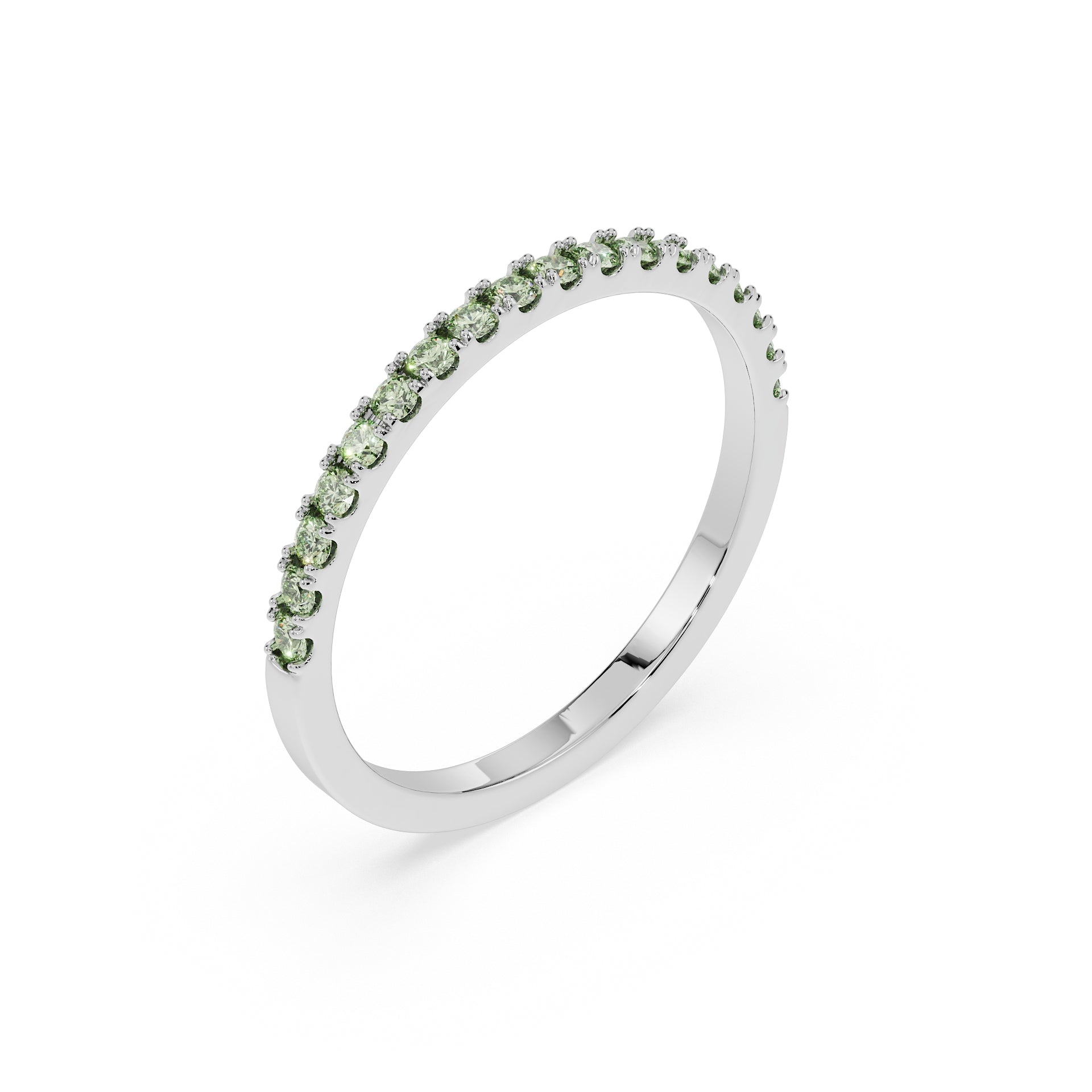 Small Half Eternity Diamond Ring