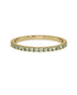 14K Yellow gold_Ocean Green Diamond