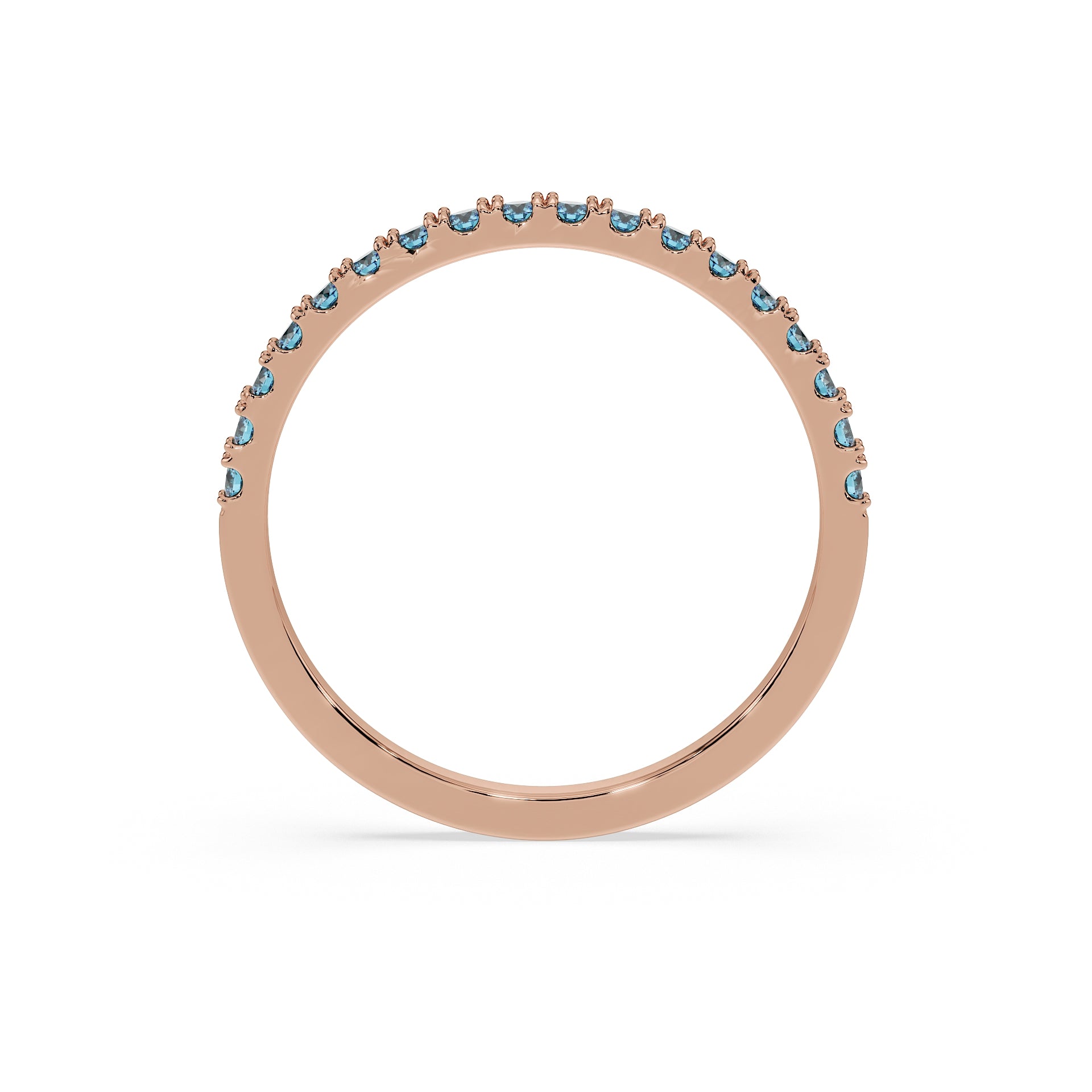 Small Half Eternity Diamond Ring