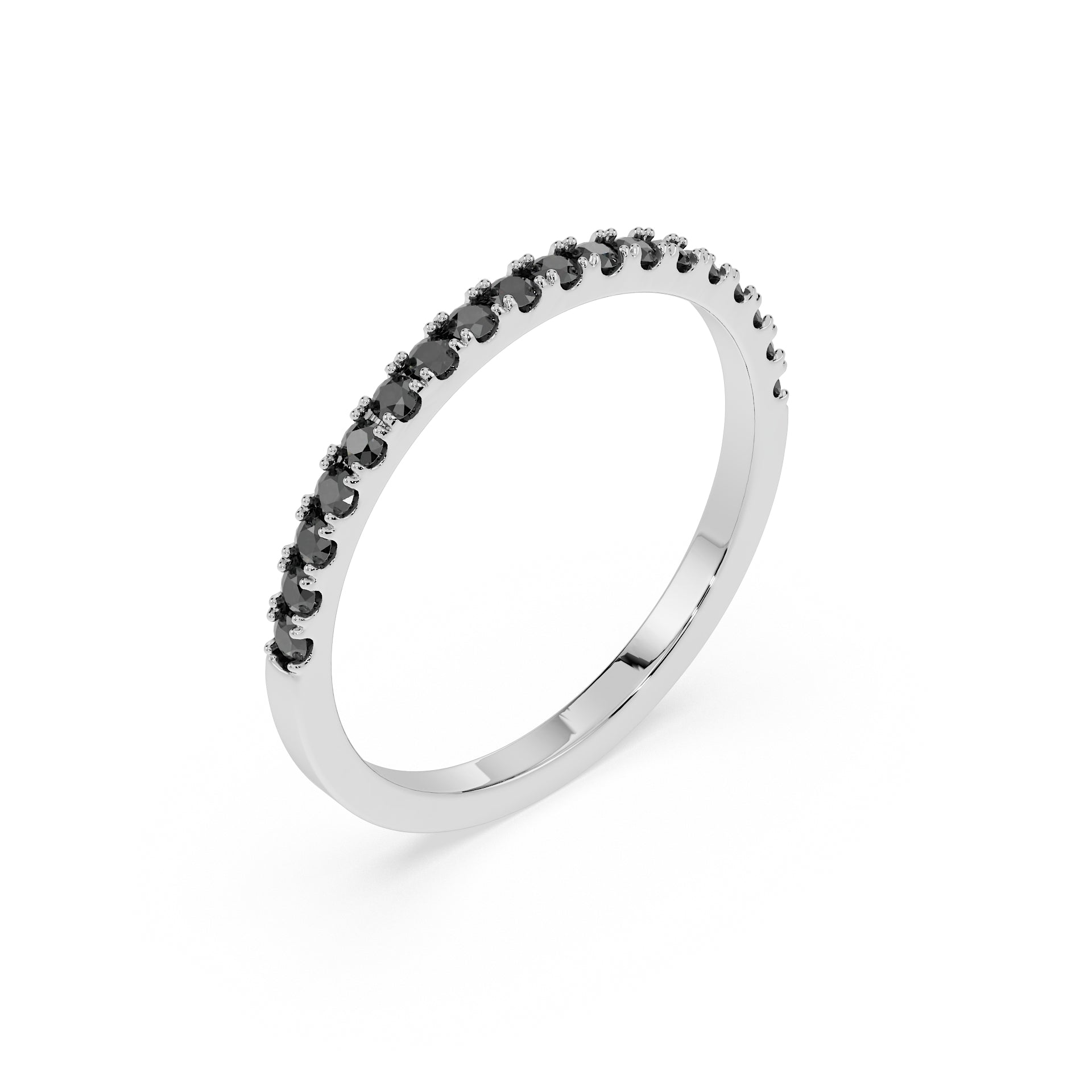 Small Half Eternity Diamond Ring