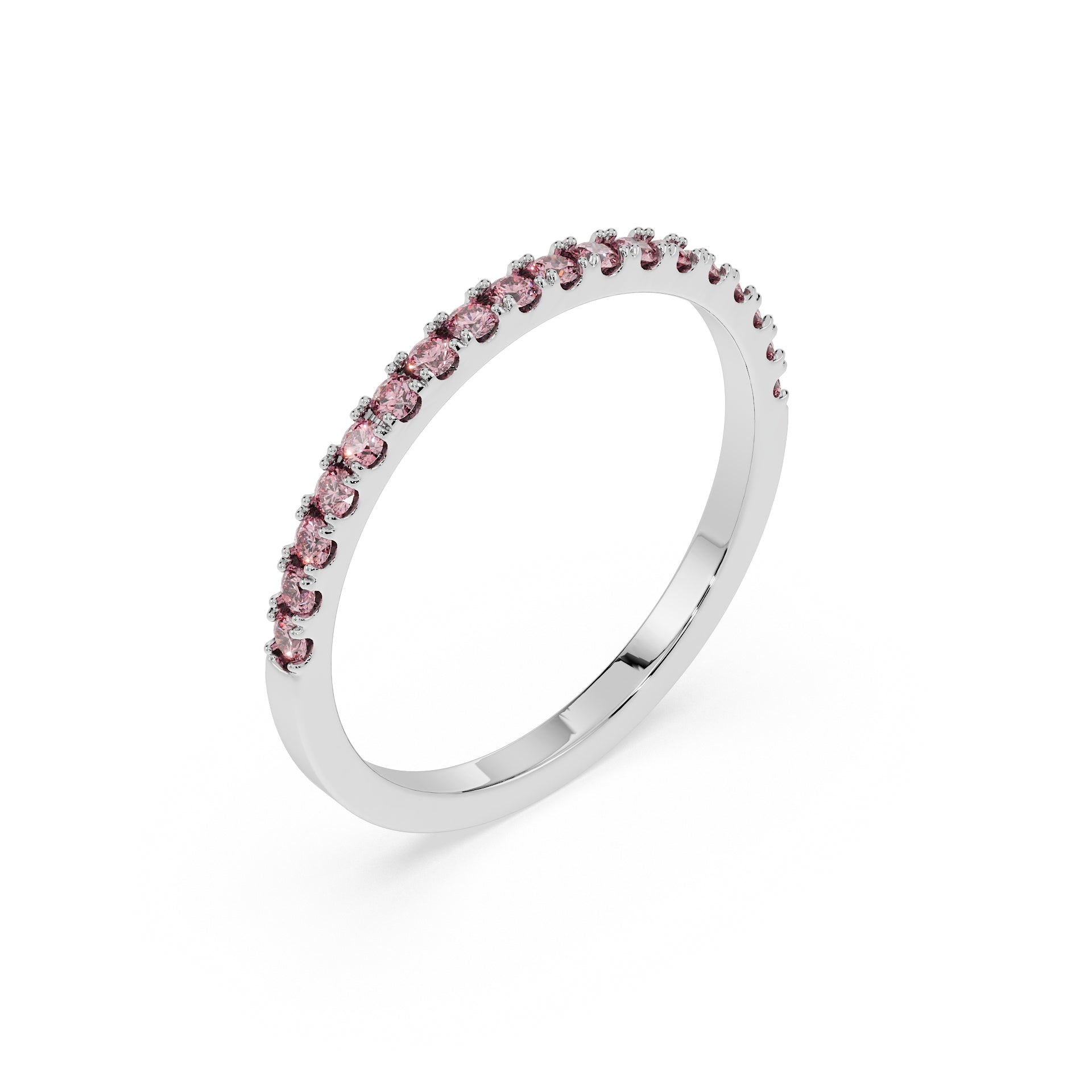 Small Half Eternity Diamond Ring