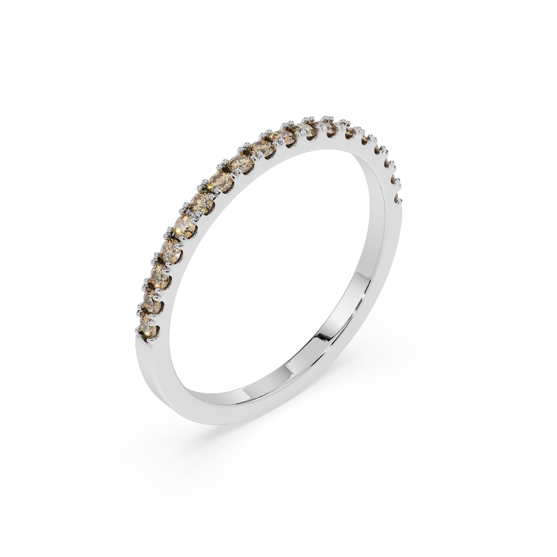Small Half Eternity Diamond Ring