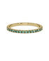 14K Yellow gold_Royal Green Diamond