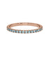 14K Rose gold_Ice Blue Diamond
