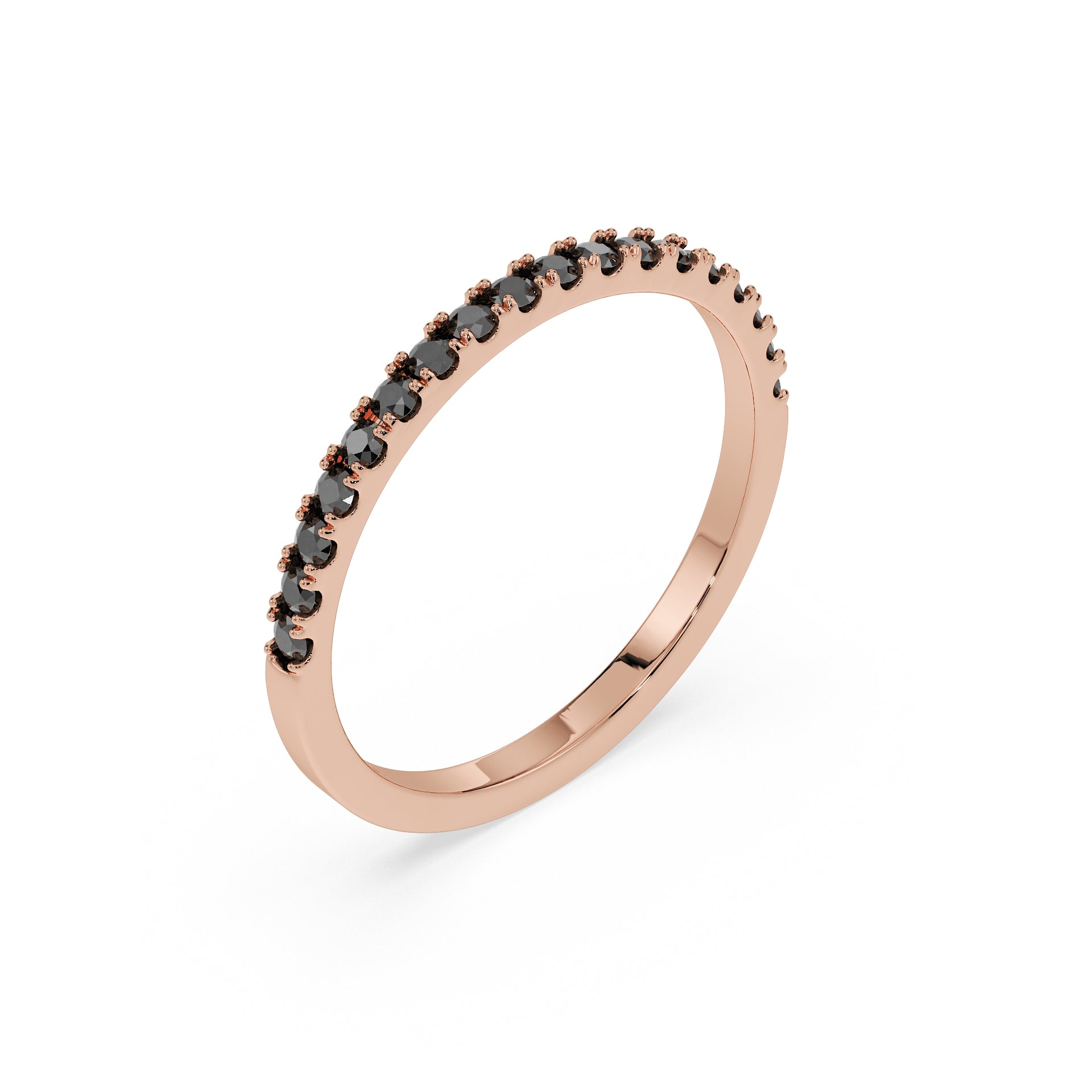 Small Half Eternity Diamond Ring