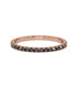 14K Rose gold_Black Diamond