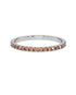 14K White gold_Cherry Cognac Diamond
