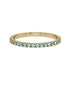 14K Yellow gold_Ice Blue Diamond