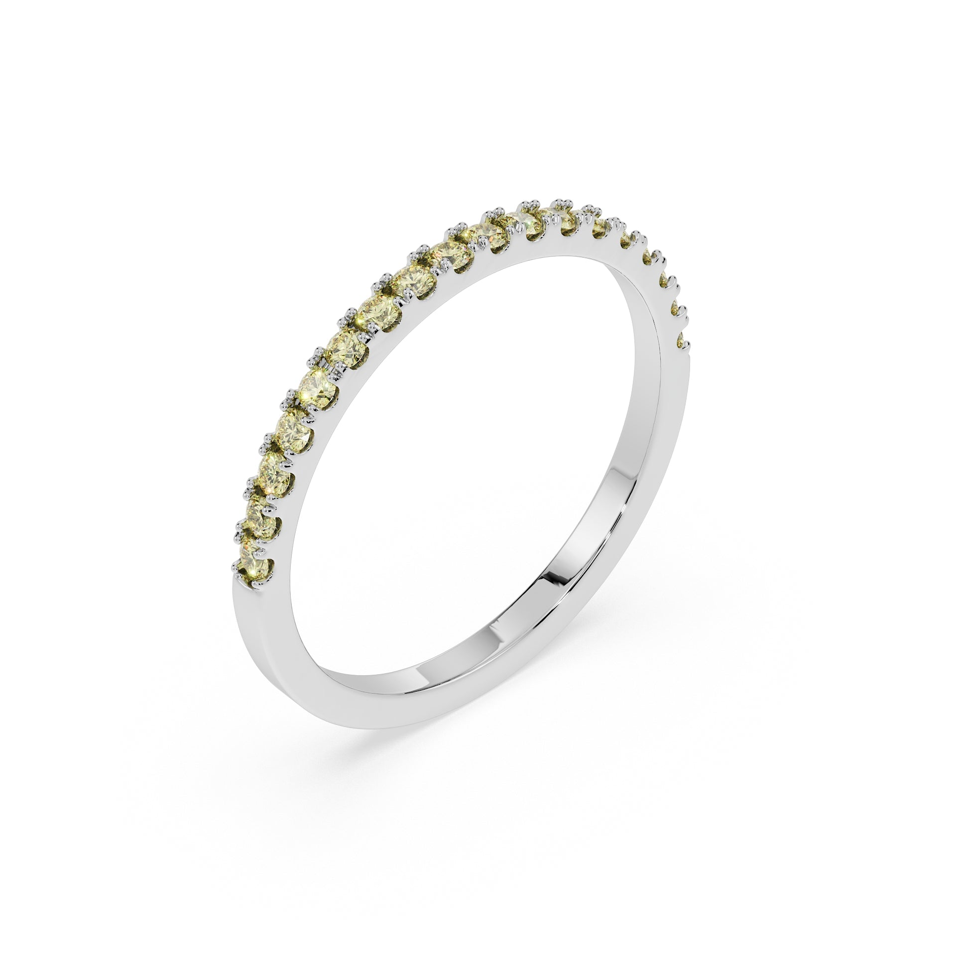 Small Half Eternity Diamond Ring