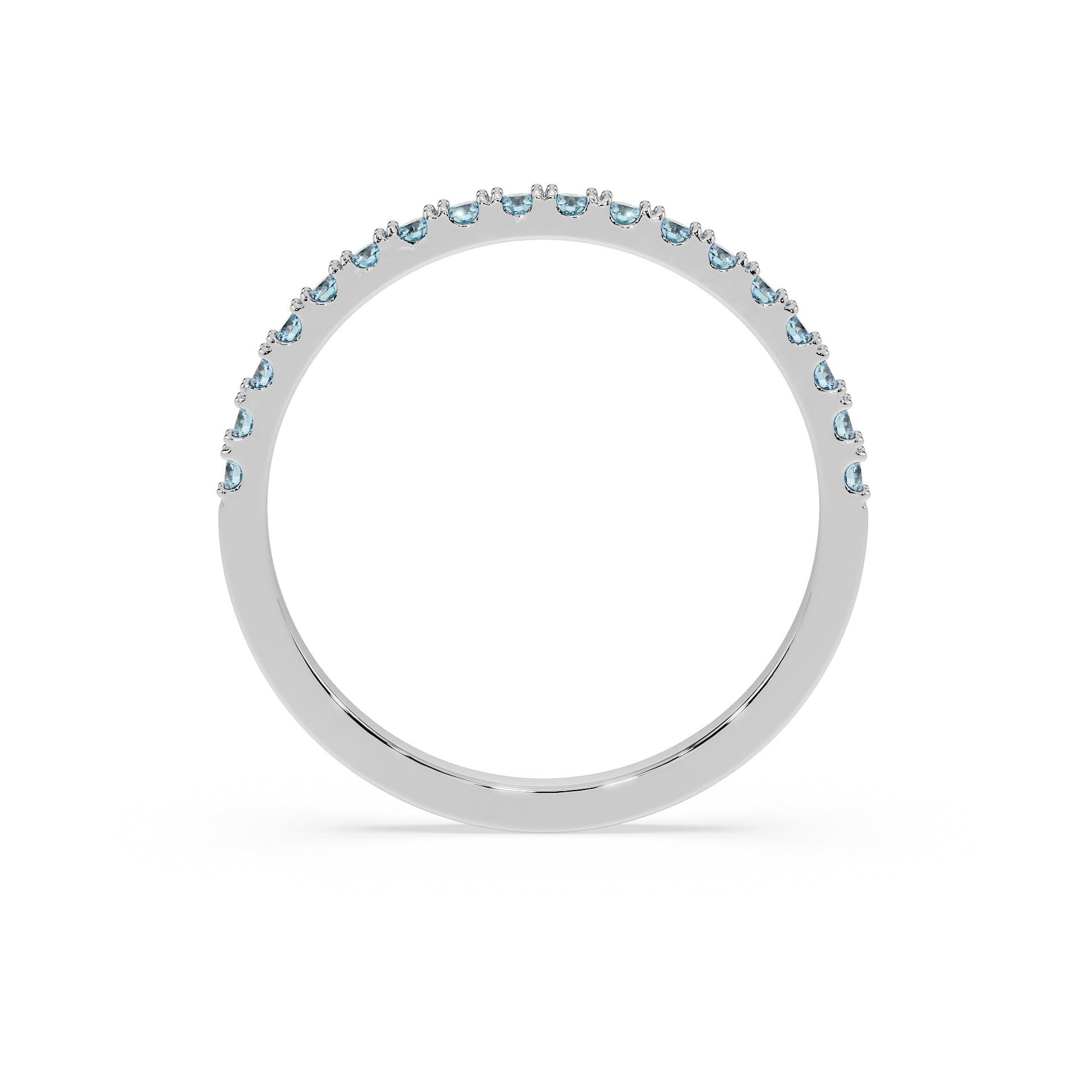 Small Half Eternity Diamond Ring