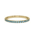 14K Yellow gold_Royal Blue Diamond