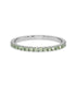 14K White gold_Ocean Green Diamond