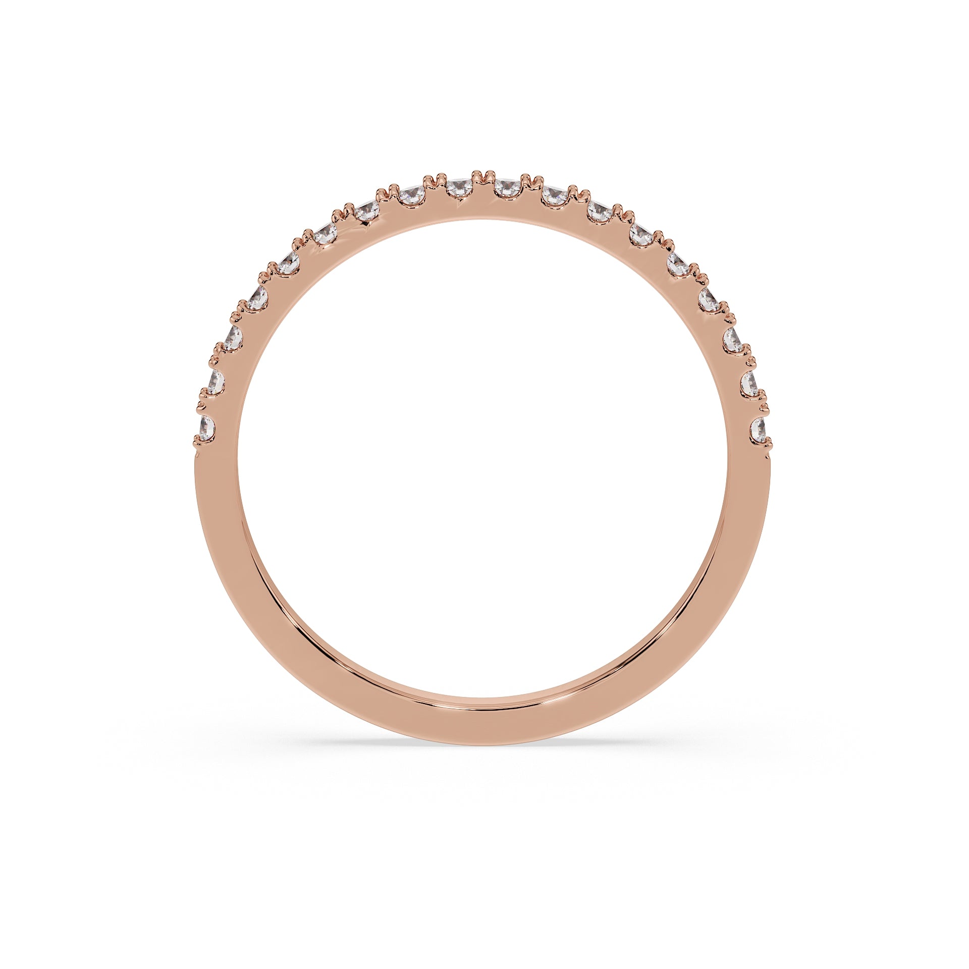 Small Half Eternity Diamond Ring