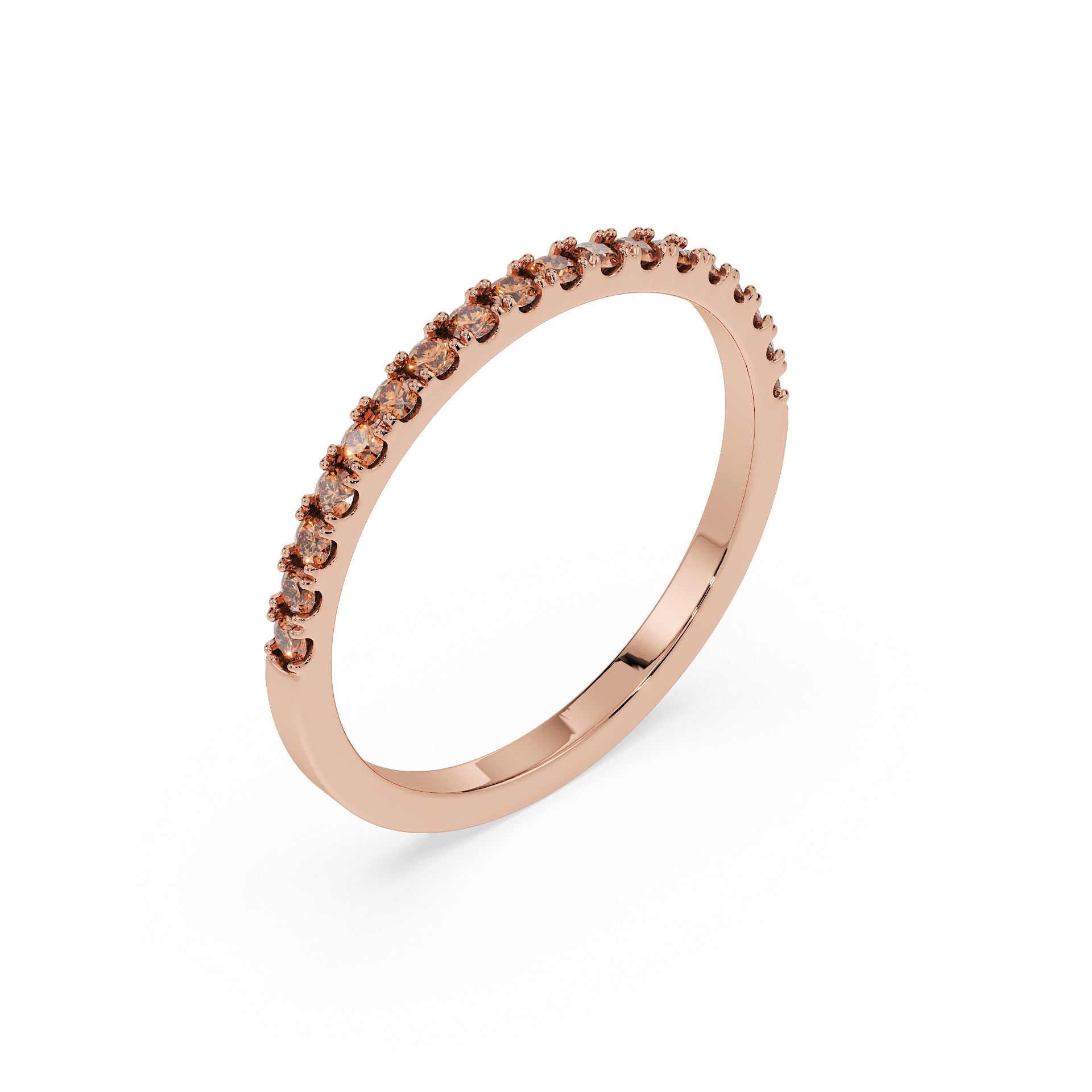 Small Half Eternity Diamond Ring