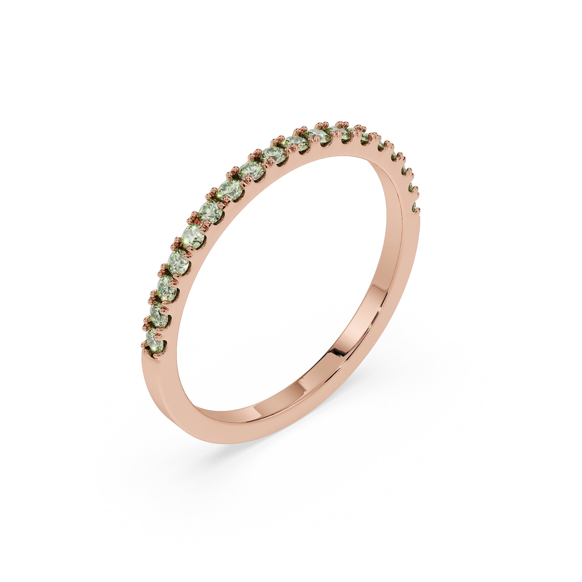 Small Half Eternity Diamond Ring