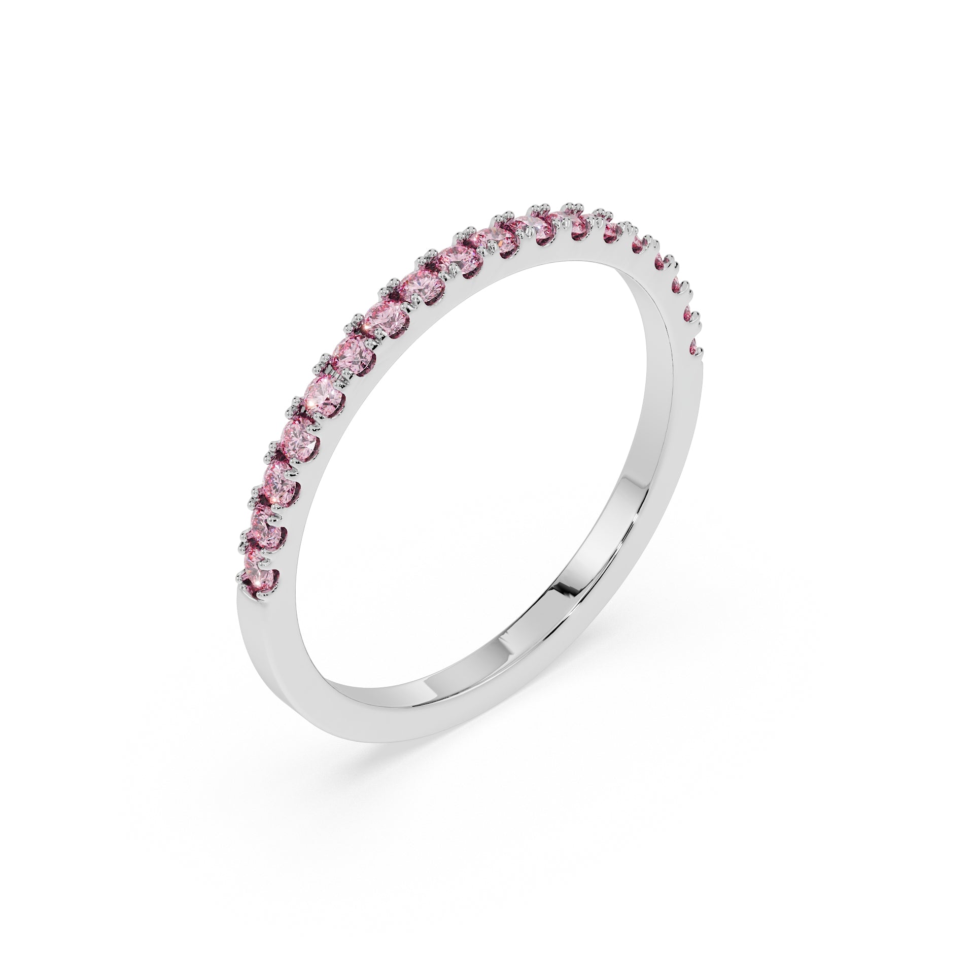 Small Half Eternity Diamond Ring