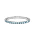 14K White gold_Ice Blue Diamond