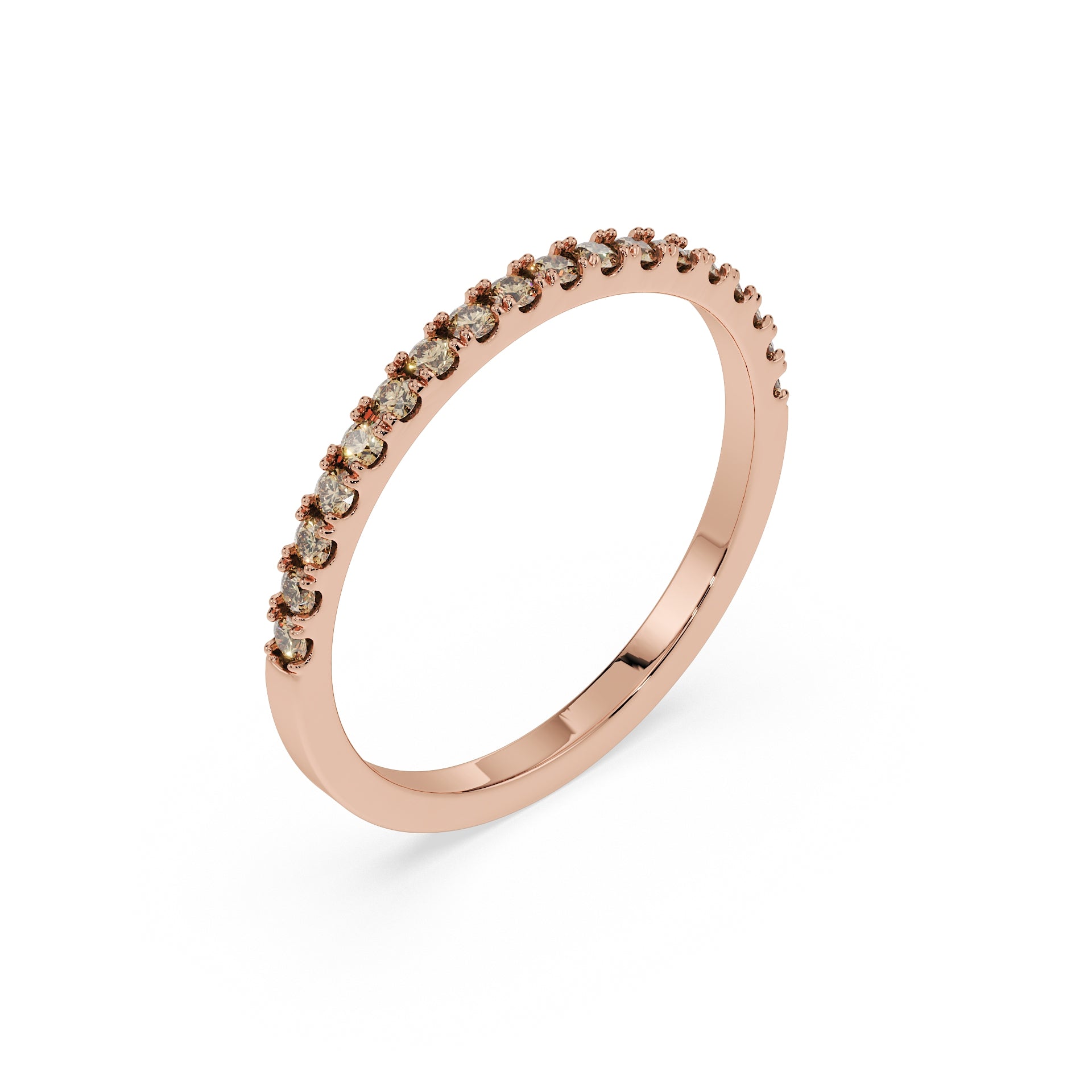 Small Half Eternity Diamond Ring