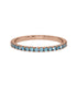 14K Rose gold_Royal Blue Diamond