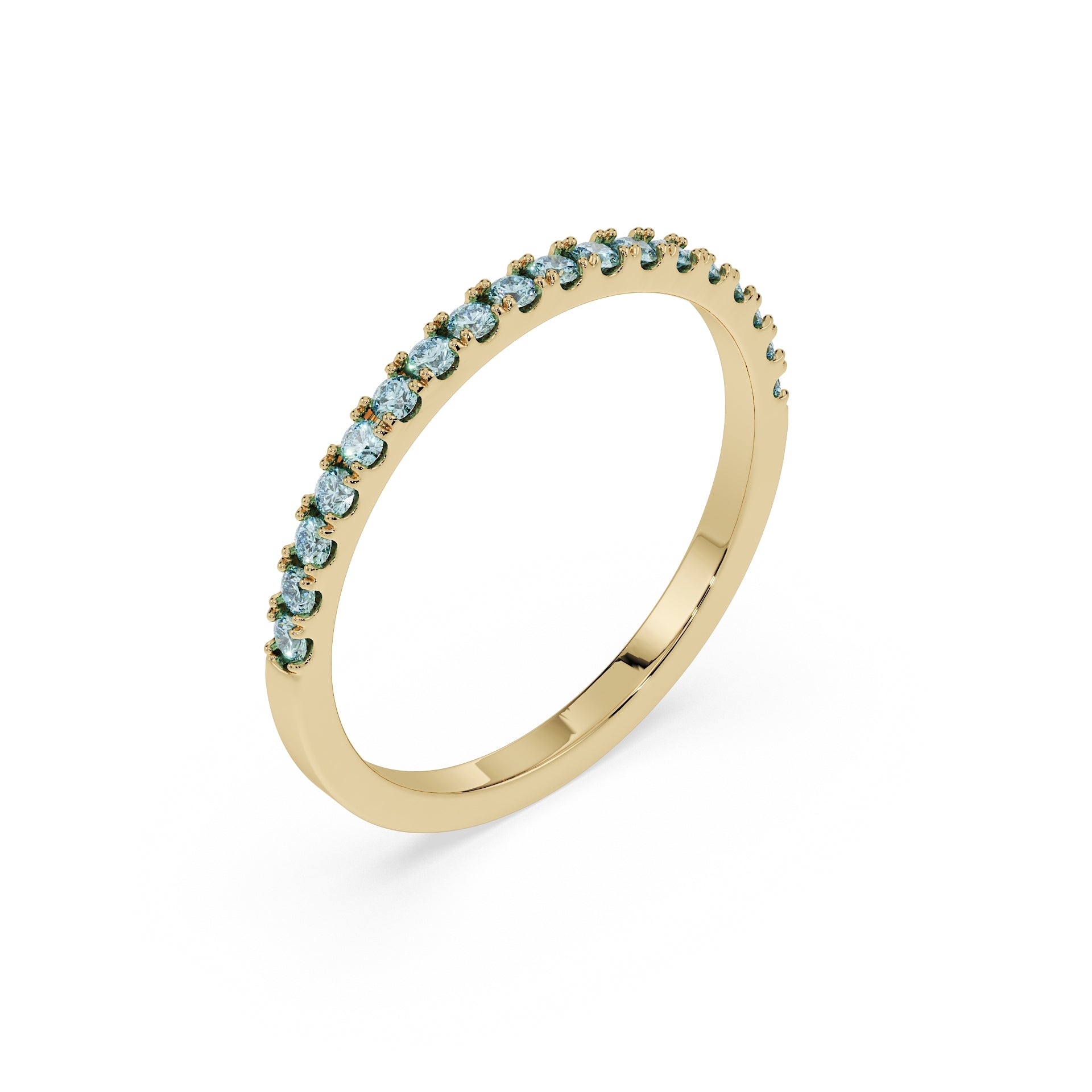 Small Half Eternity Diamond Ring