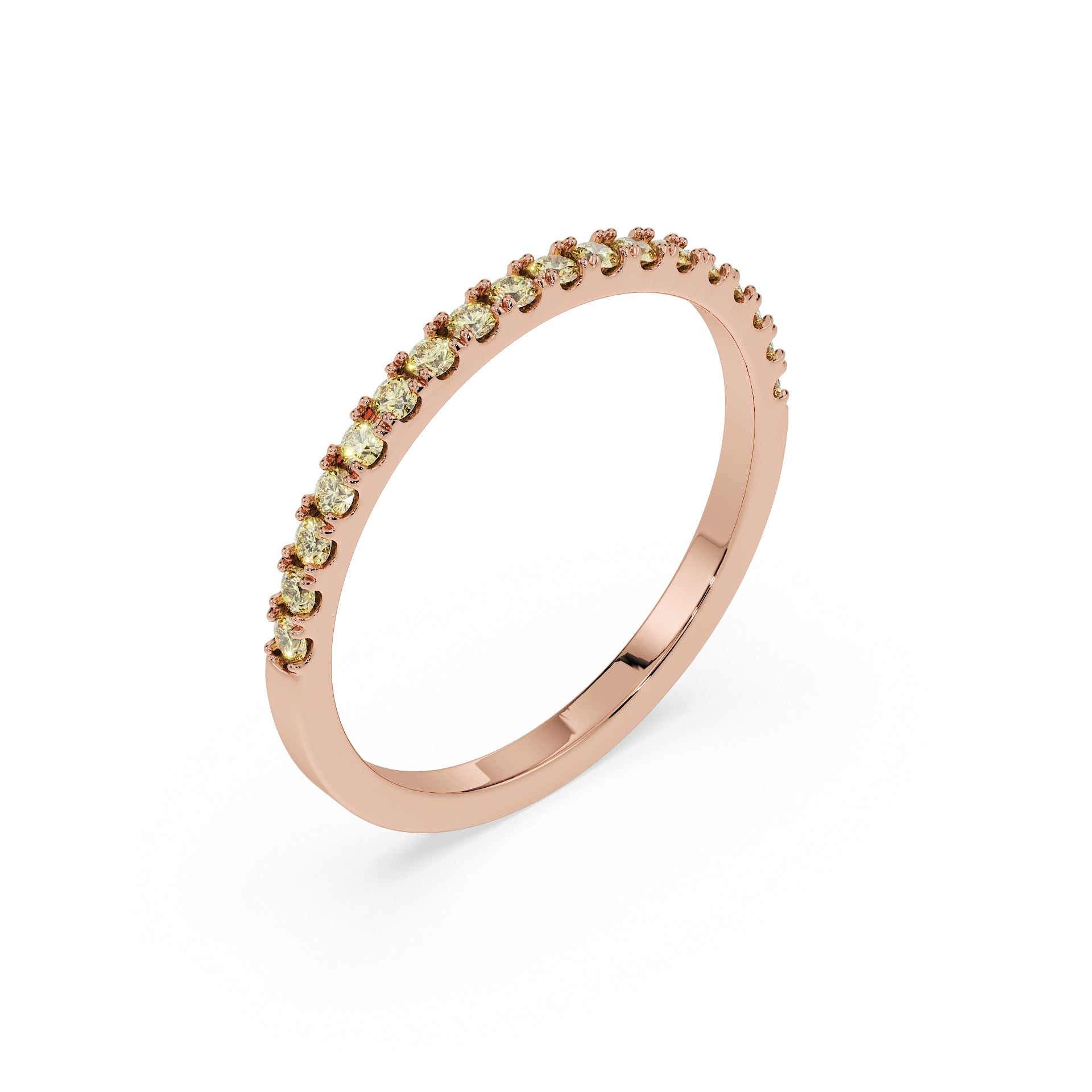 Small Half Eternity Diamond Ring