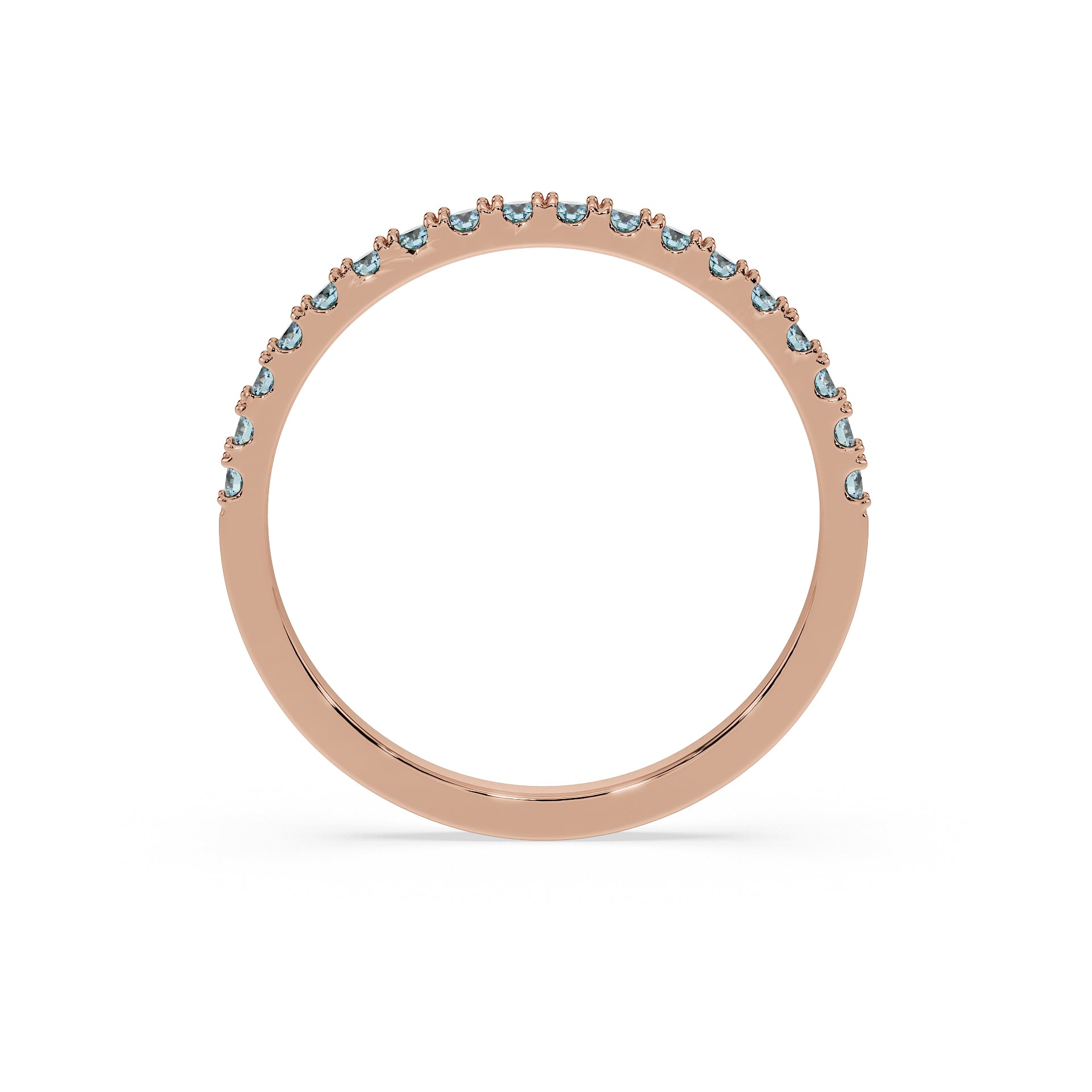 Small Half Eternity Diamond Ring