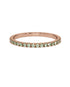 14K Rose gold_Ocean Green Diamond