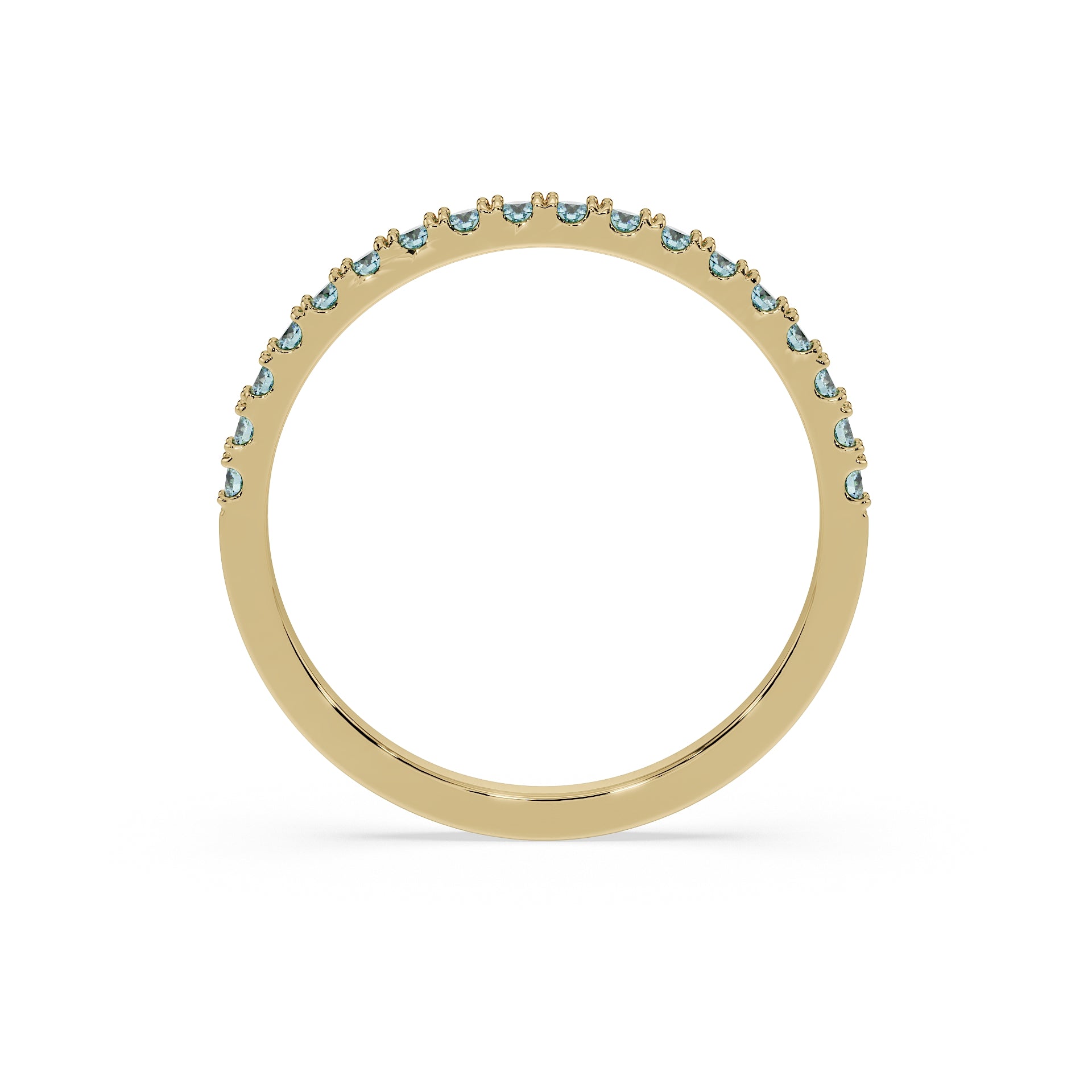 Small Half Eternity Diamond Ring