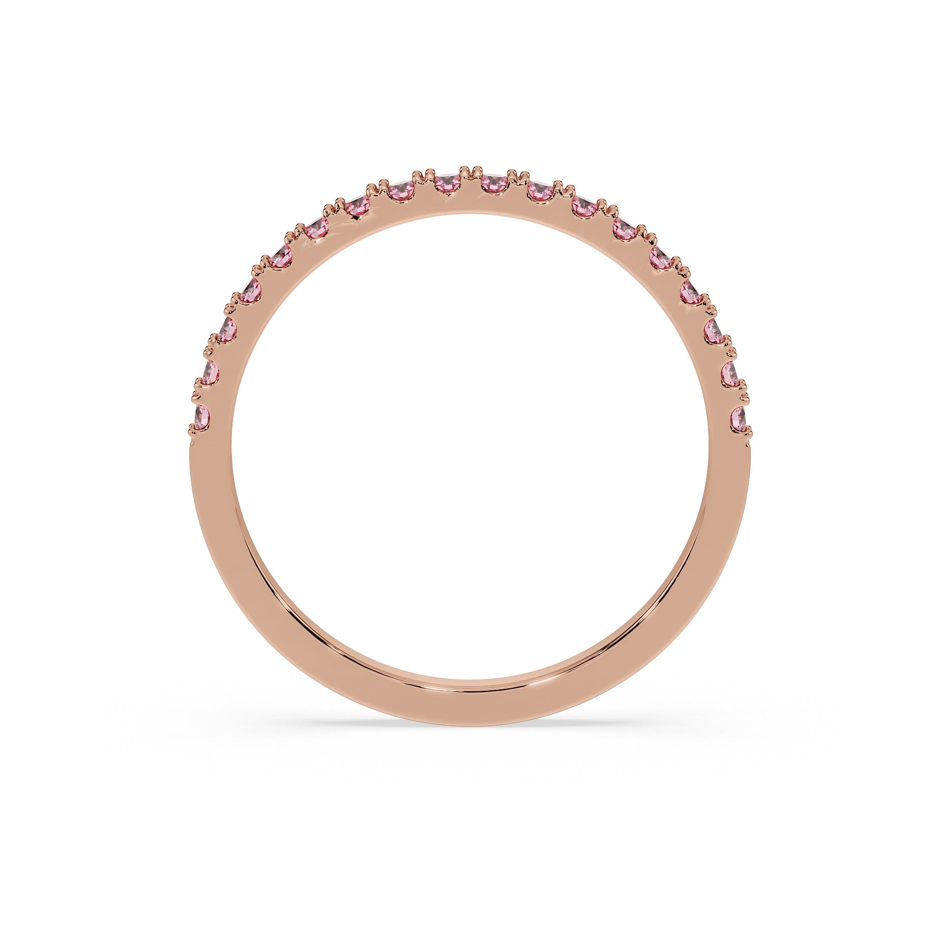 Small Half Eternity Diamond Ring