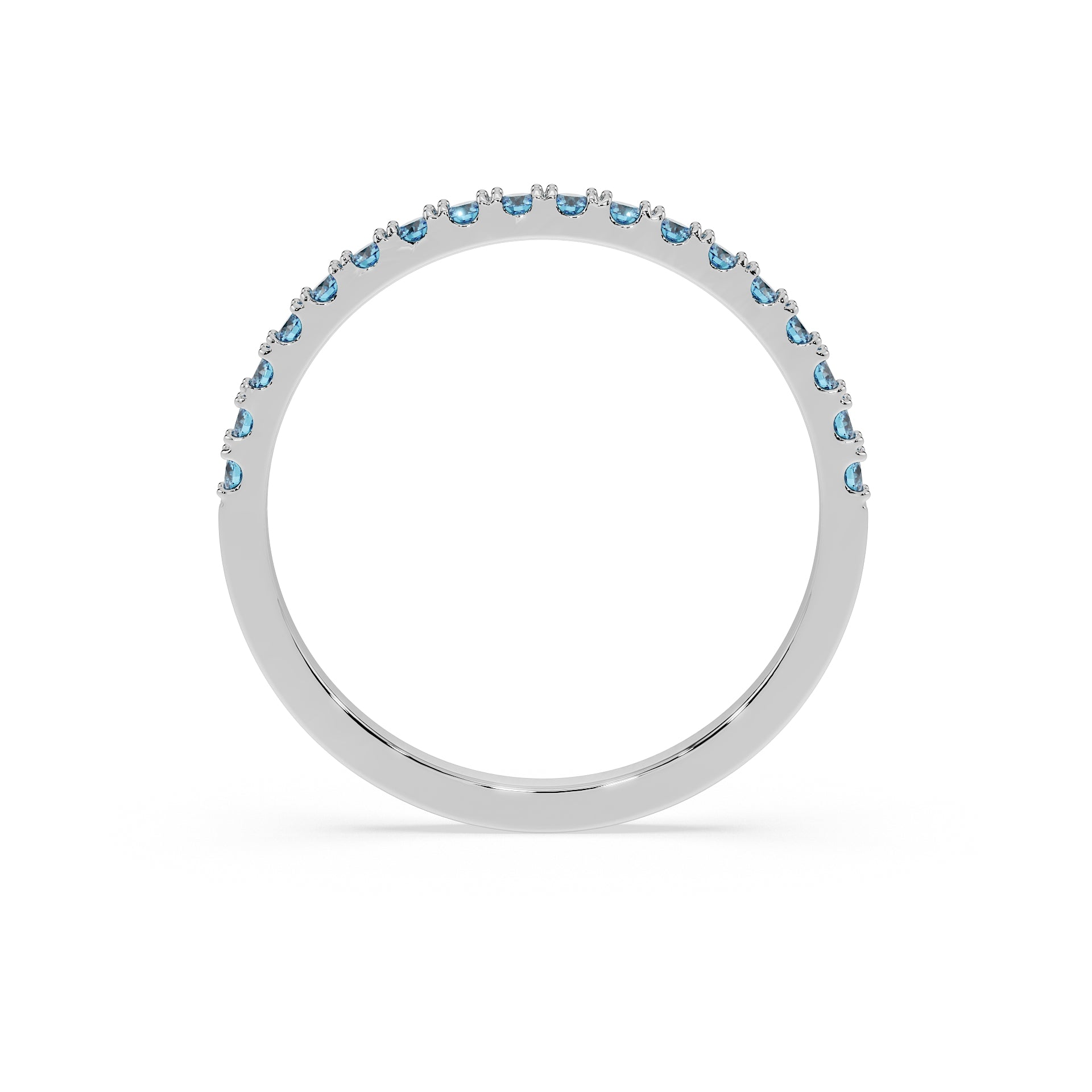 Small Half Eternity Diamond Ring