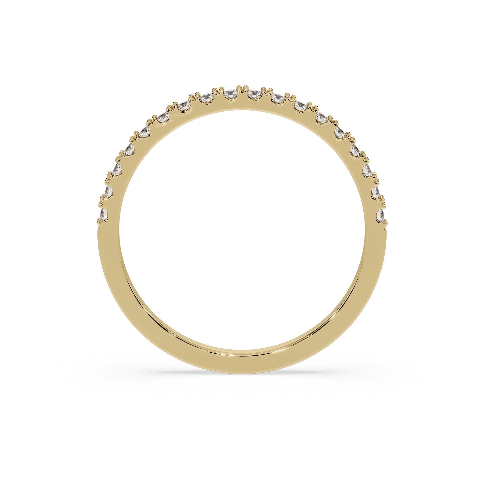 Small Half Eternity Diamond Ring