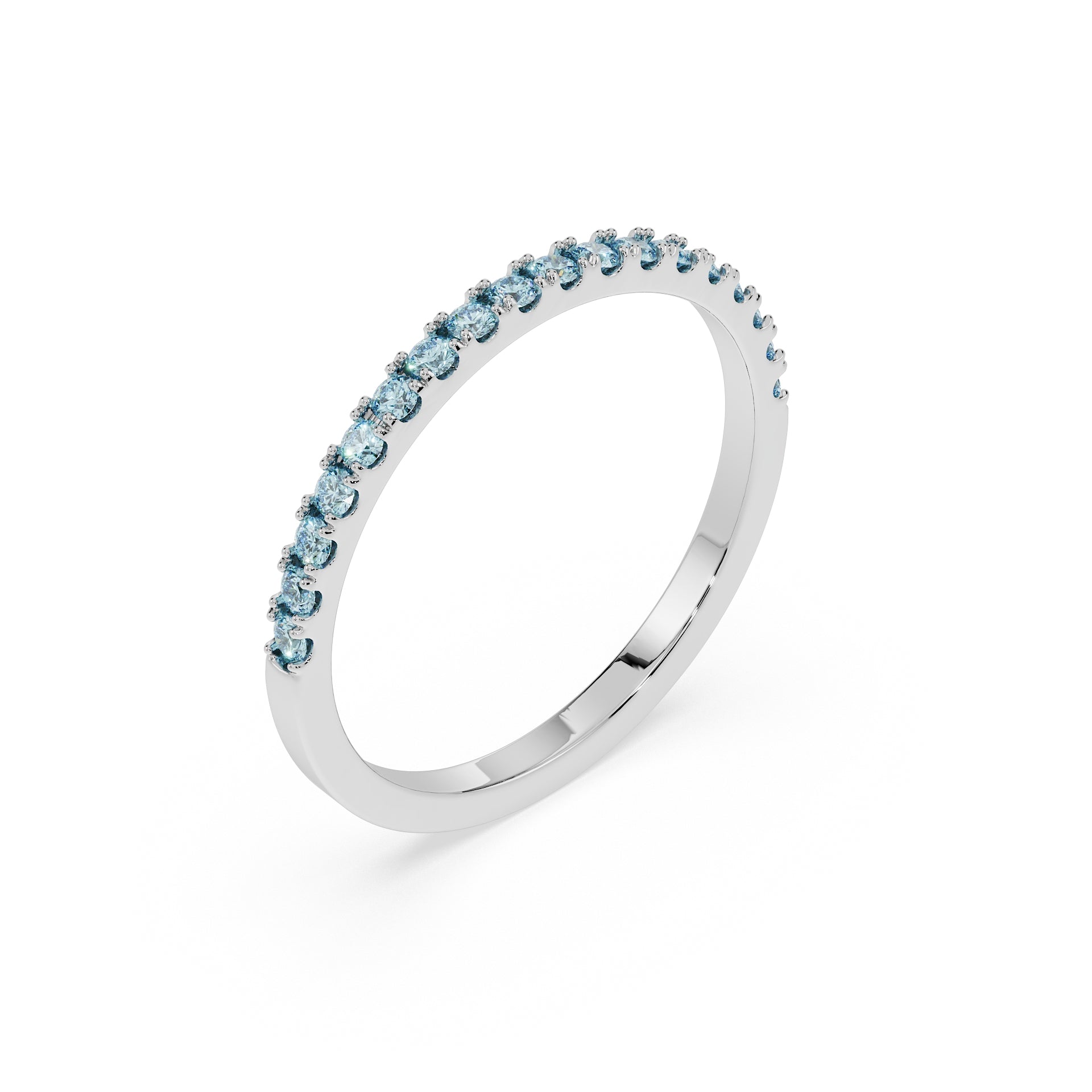 Small Half Eternity Diamond Ring
