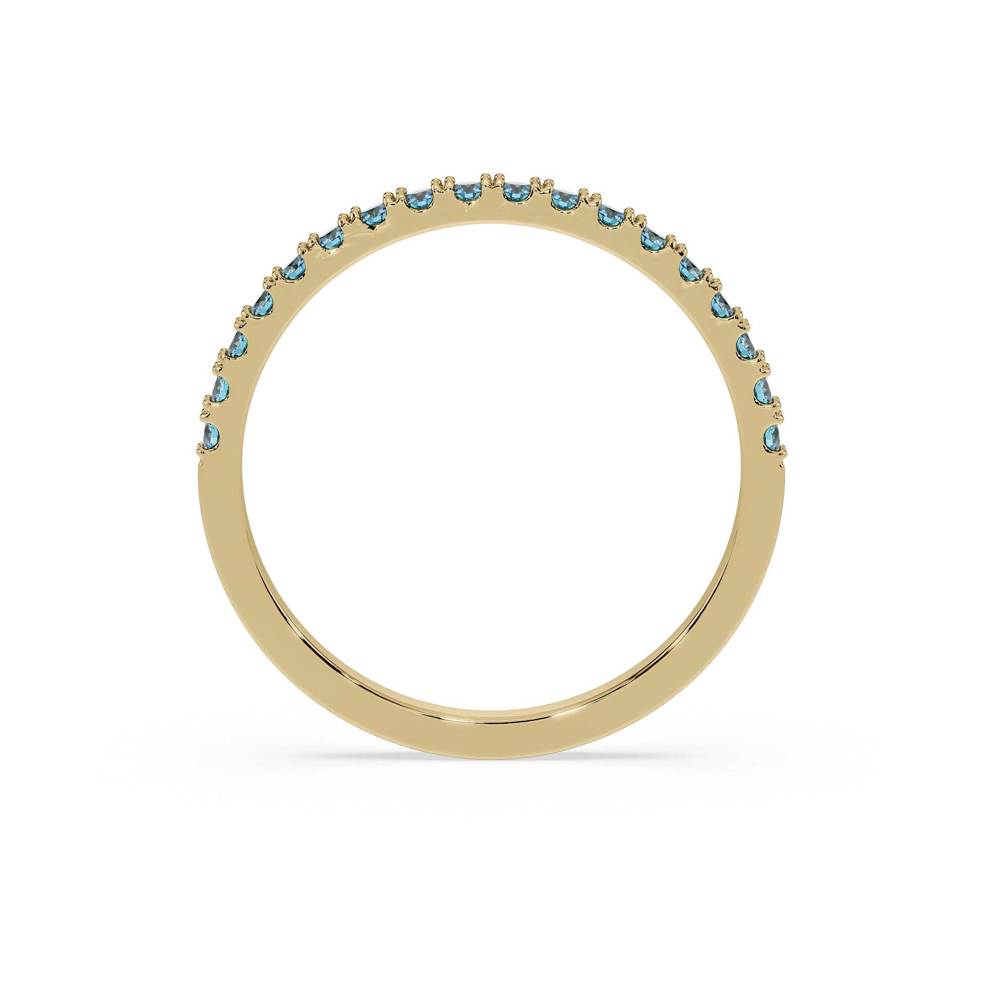 Small Half Eternity Diamond Ring