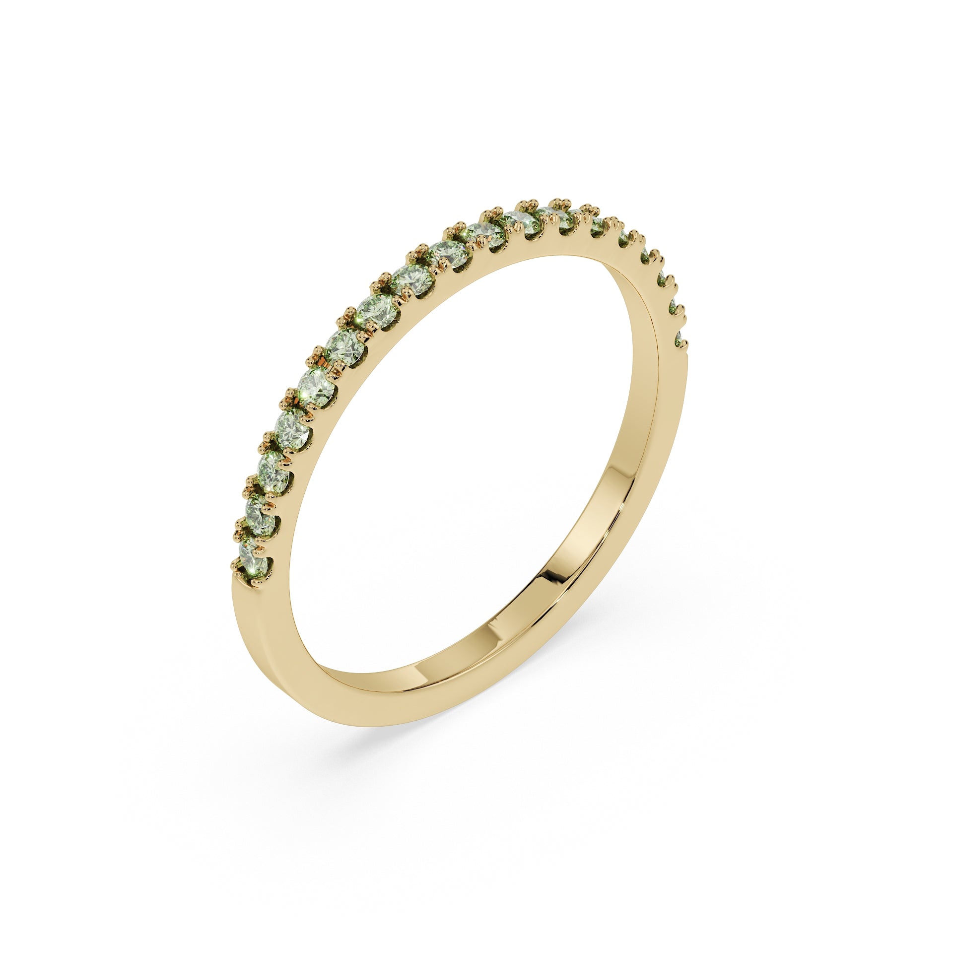 Small Half Eternity Diamond Ring