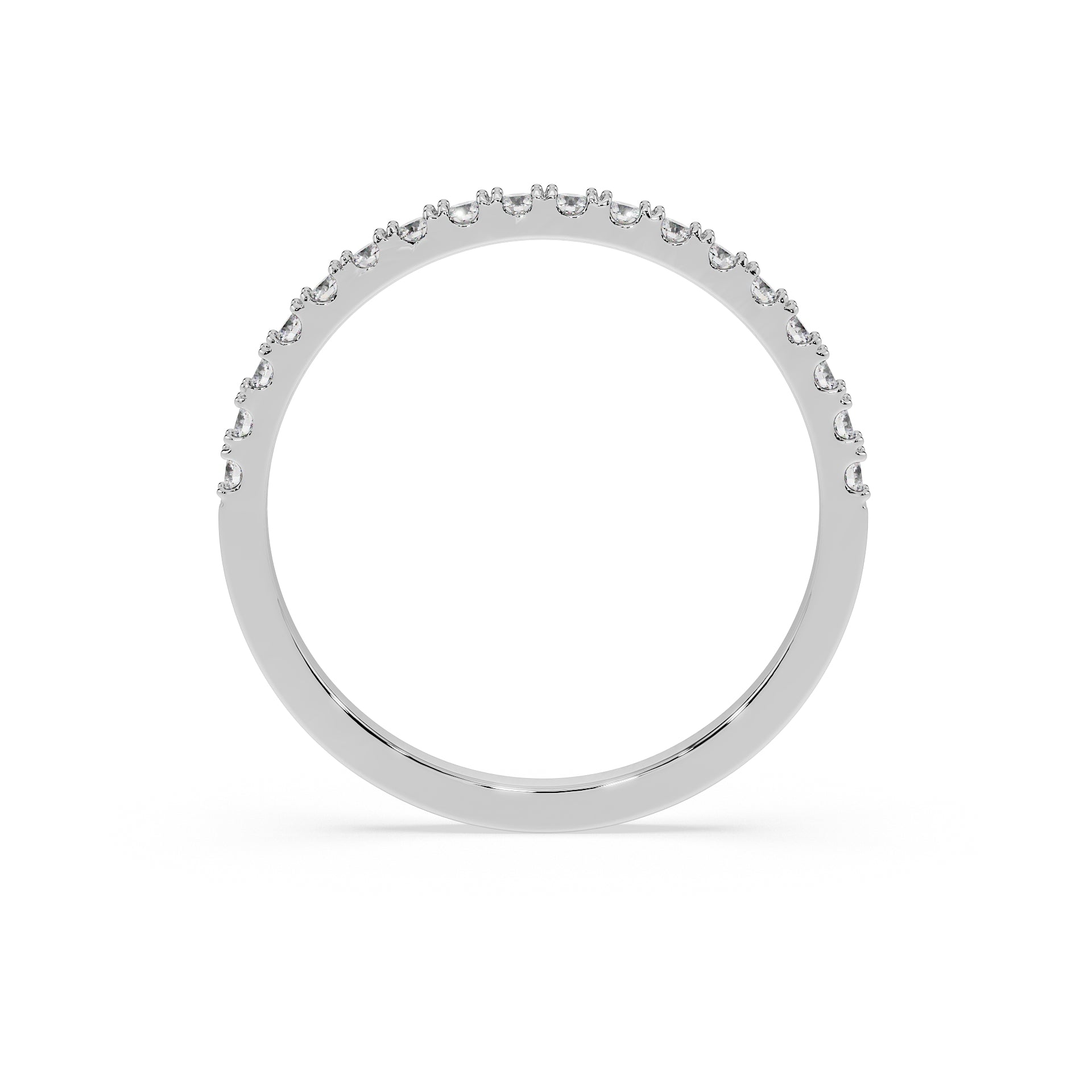 Small Half Eternity Diamond Ring