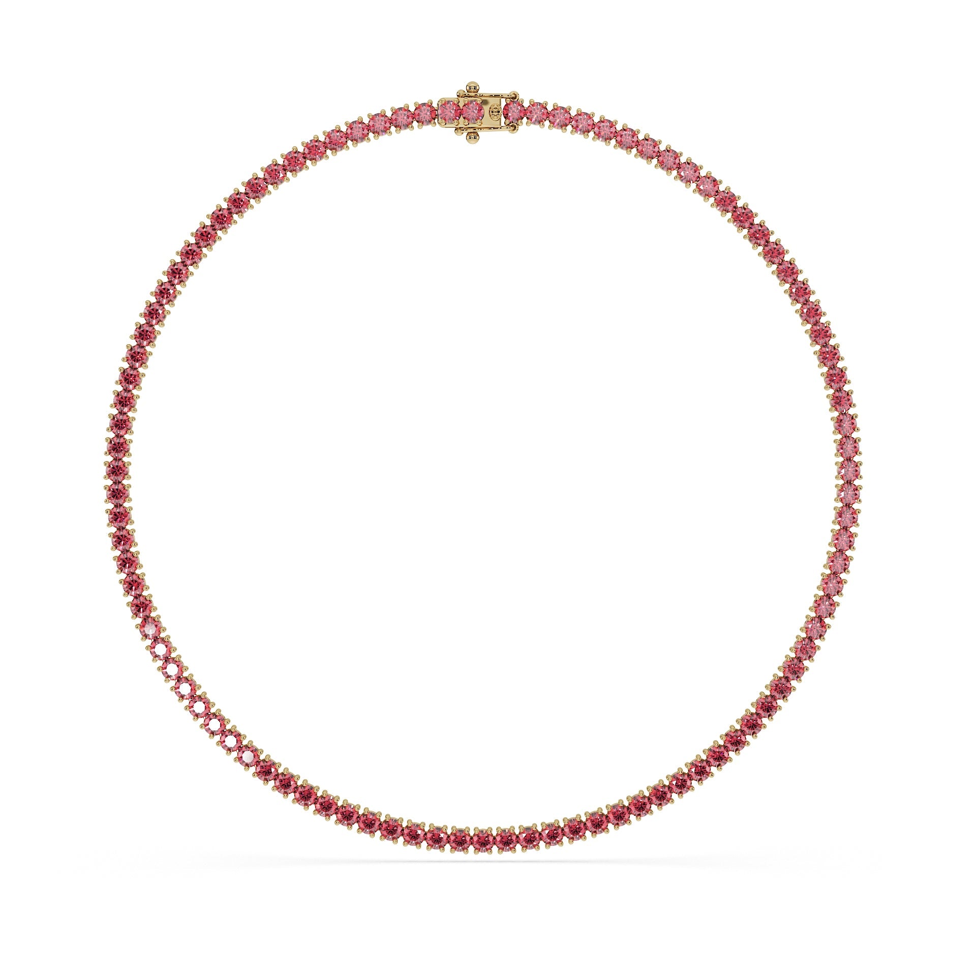 14K Yellow gold_Royal Pink Diamond