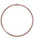 14K White gold_Cherry Cognac Diamond