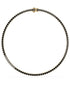 14K Yellow gold_Black Diamond