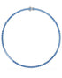 14K White gold_Royal Blue Diamond