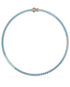 14K Rose gold_Ice Blue Diamond