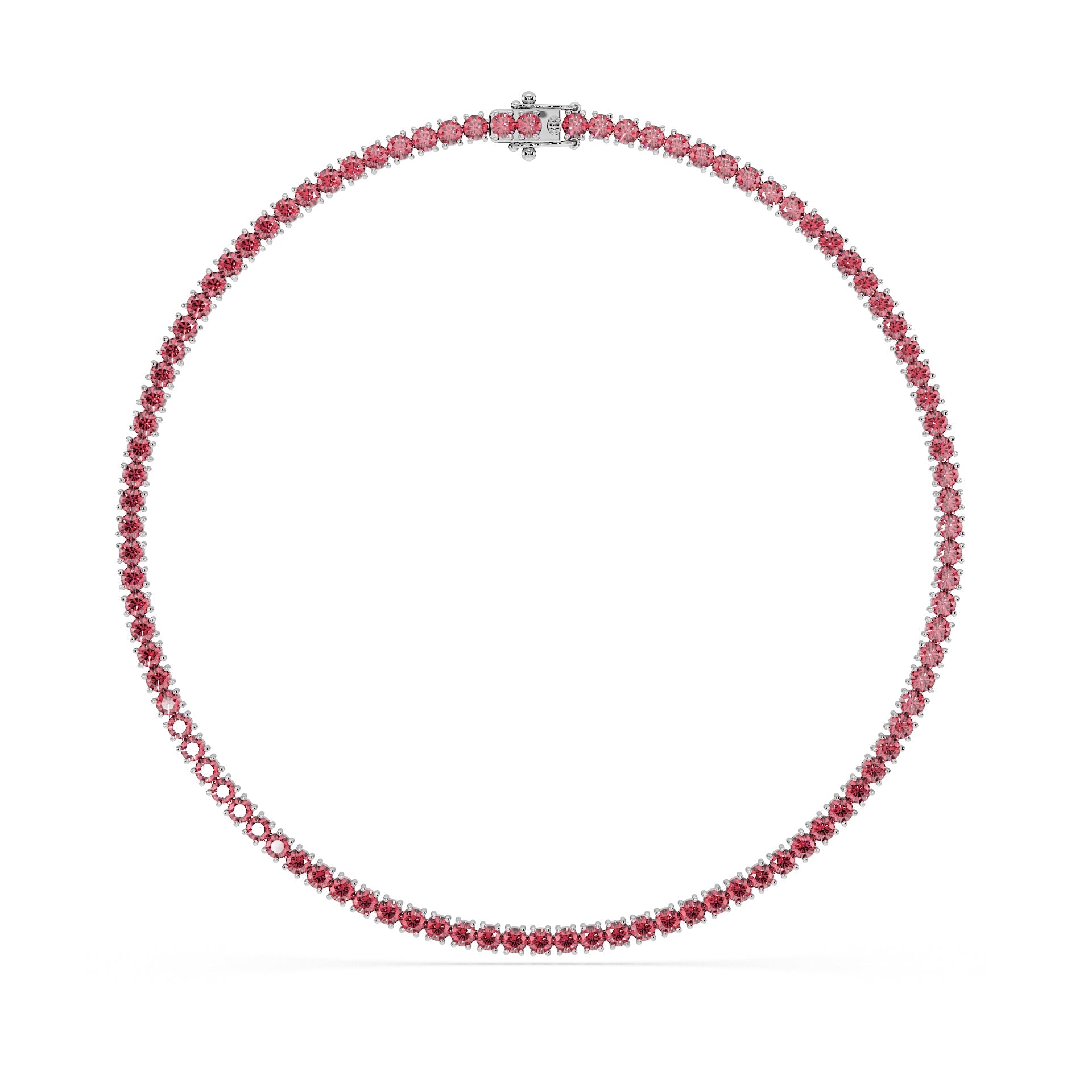 14K White gold_Royal Pink Diamond