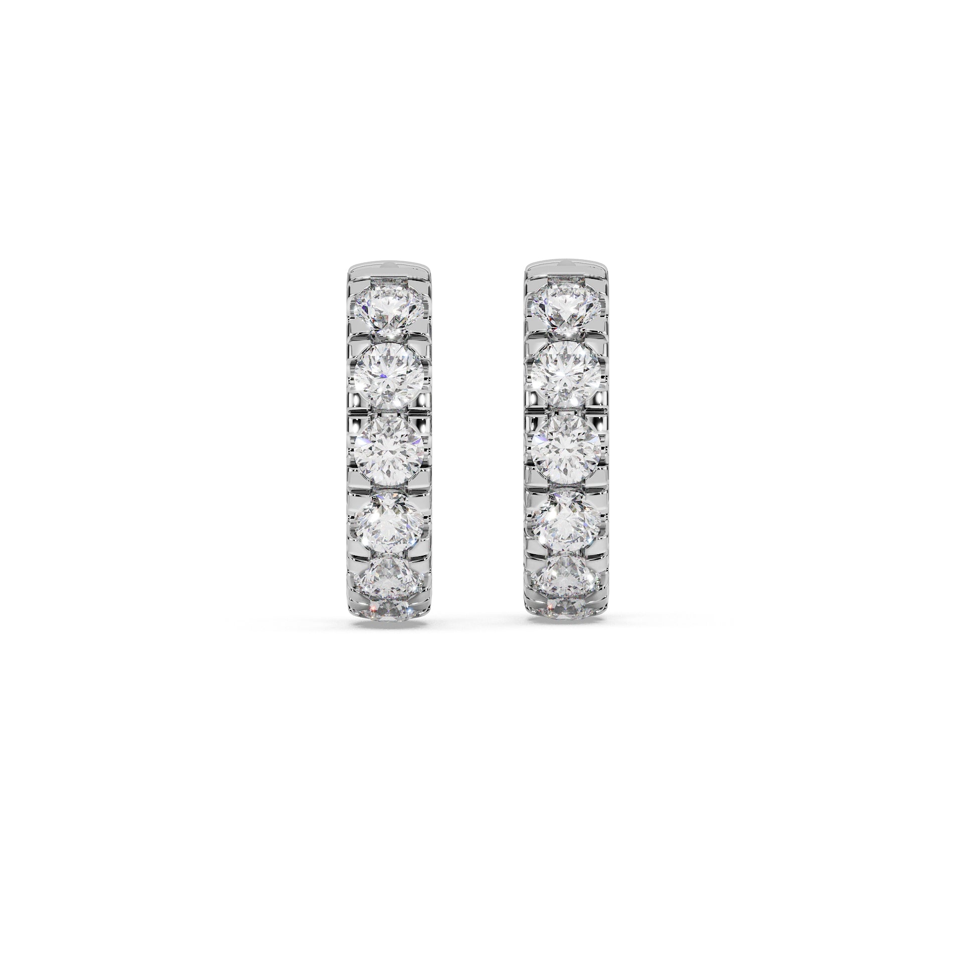 14K White gold