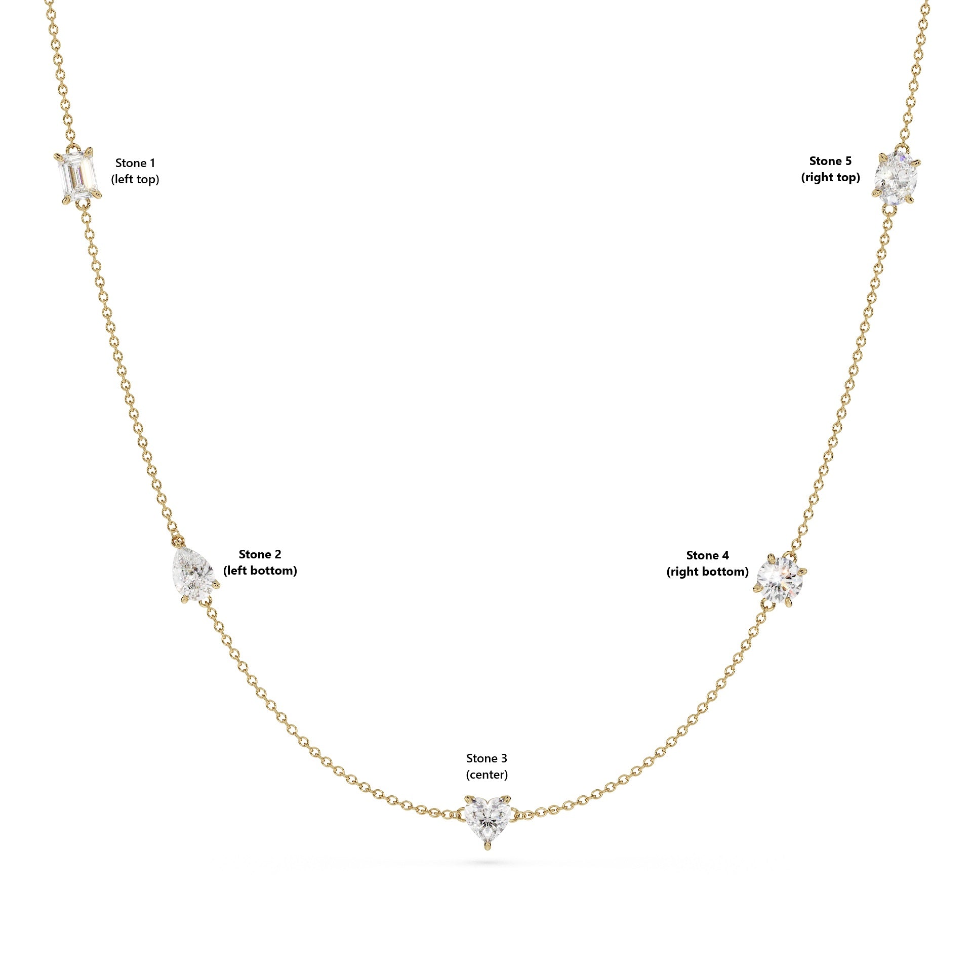 The Customizable Signature Five Necklace