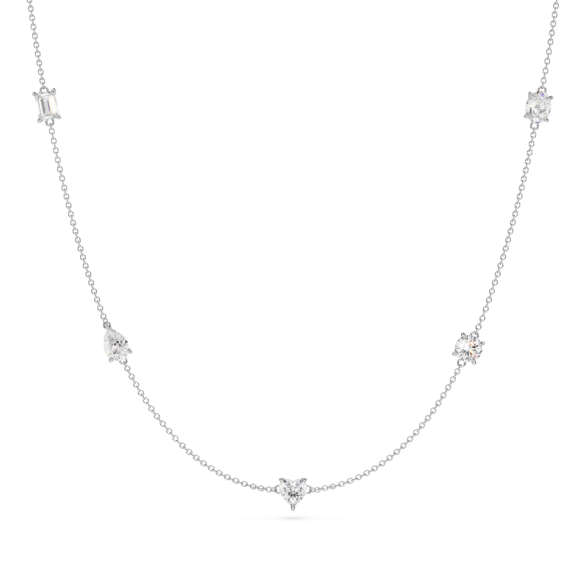 14K White gold
