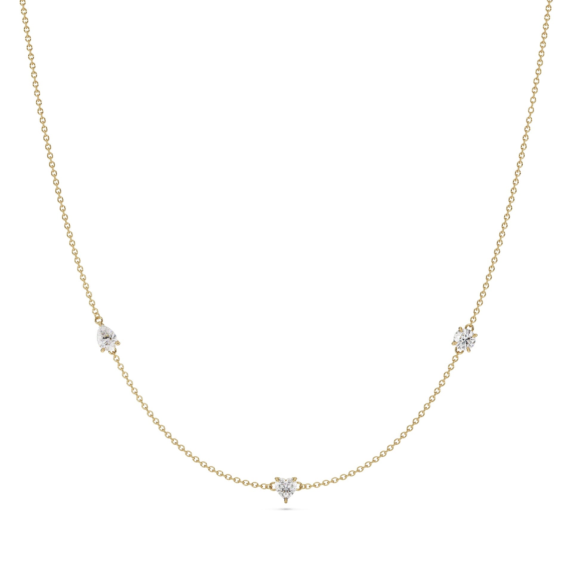 The Customizable Signature Three Necklace
