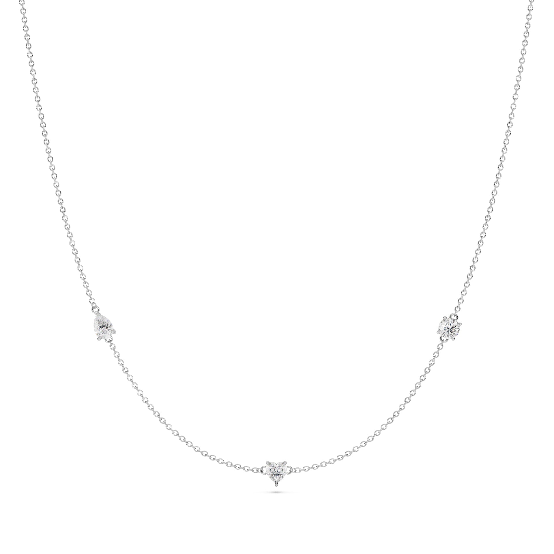 14K White gold