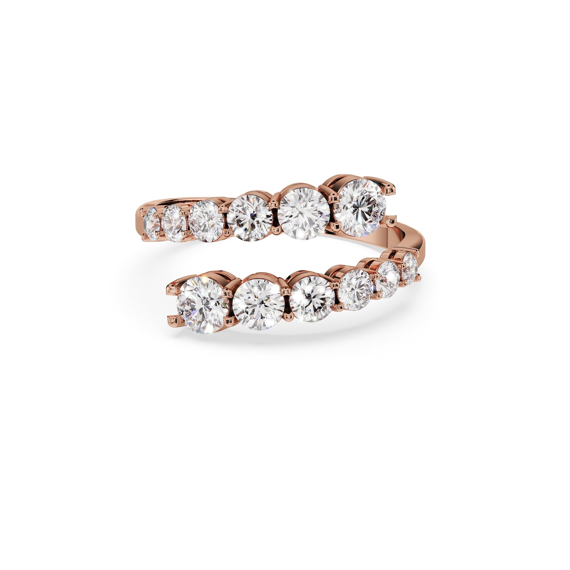 14K Rose gold