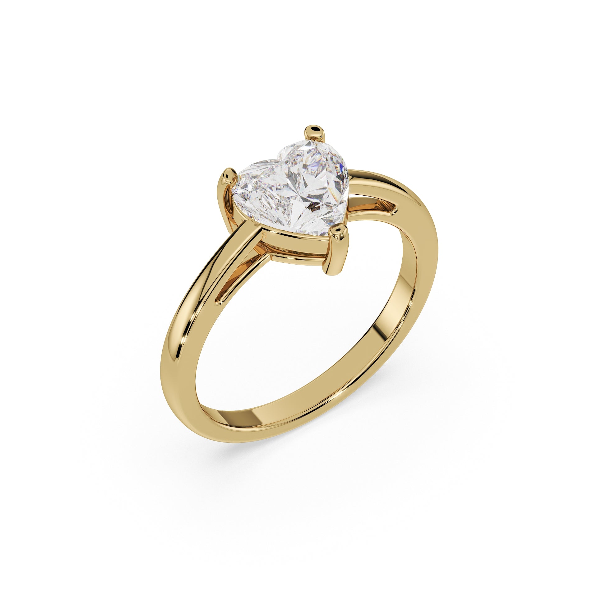 The Posh-Inspired Heart Ring